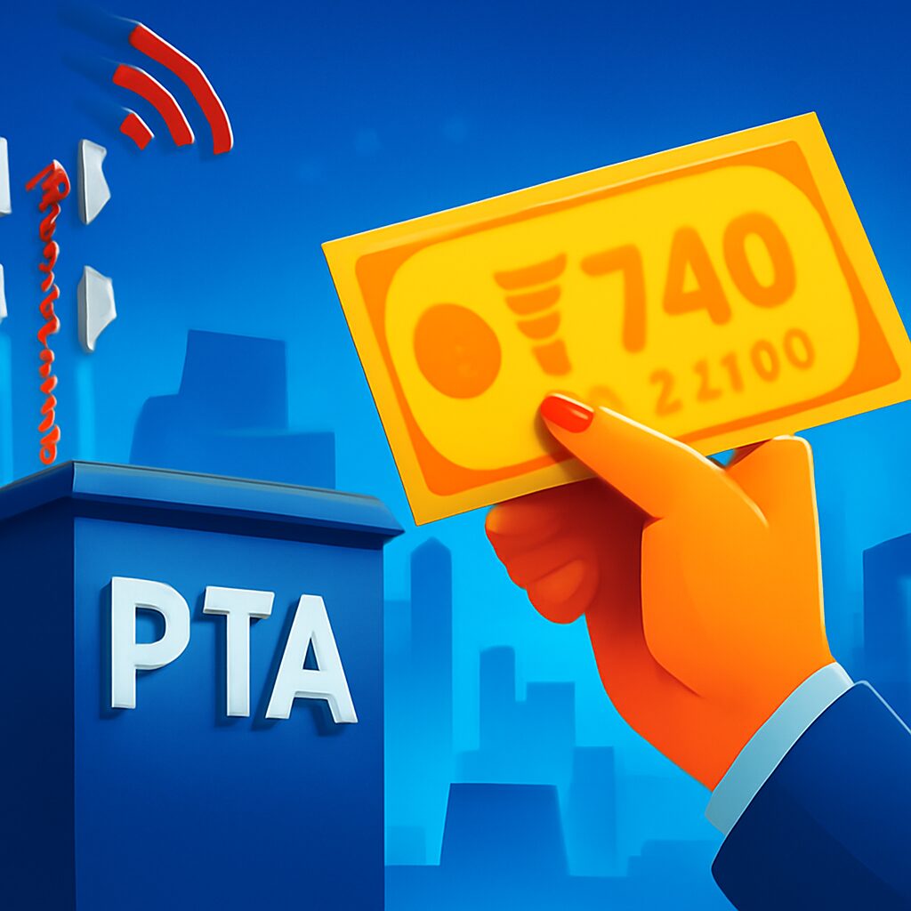PTA Delivers Massive Rs740 Million Fine to Telecom Companies Over Illegal SIMs