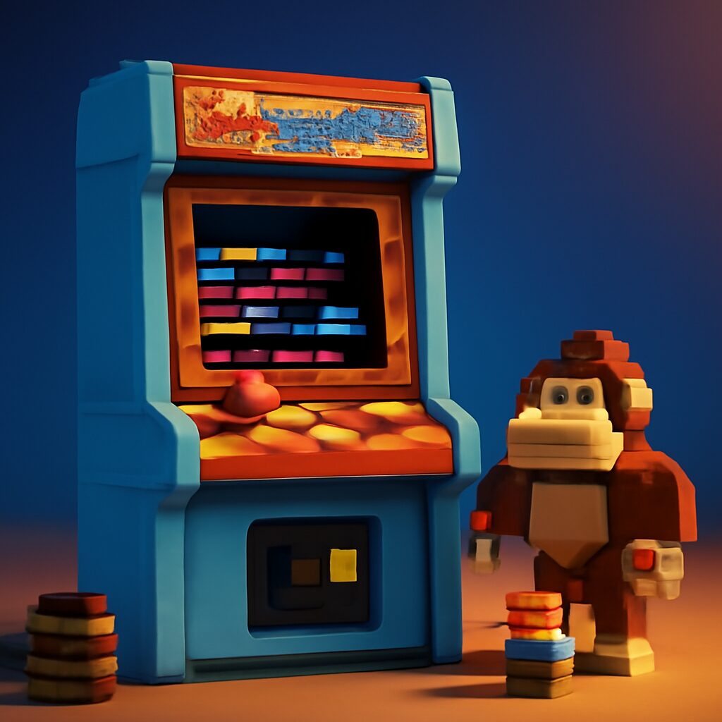 LEGO Unveils Exciting Donkey Kong Arcade Set for Fans