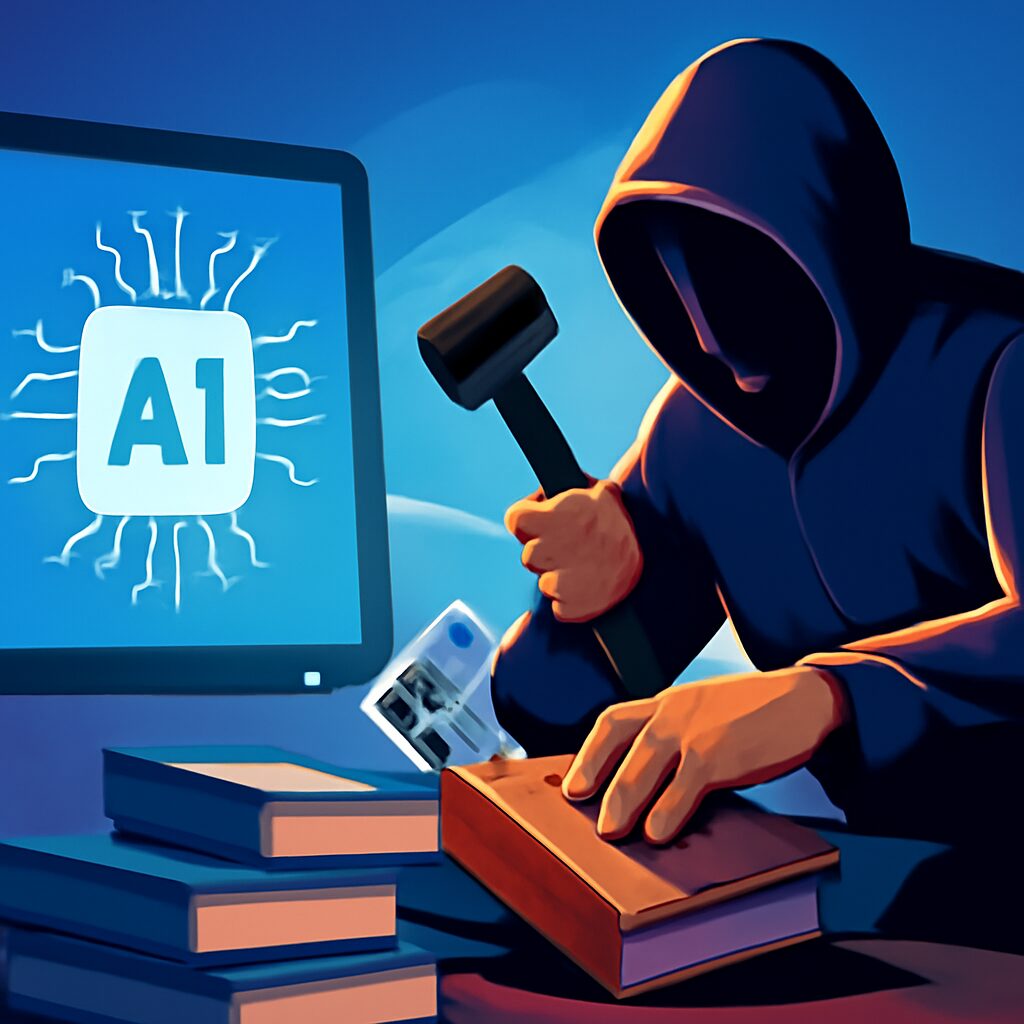 The Hidden Side of AI: Book Destruction and Sneaky Sourcing Tactics