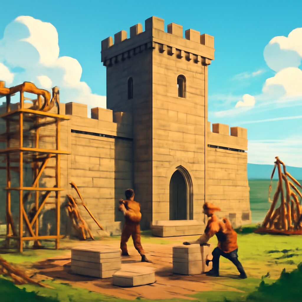 Construct Your Own Medieval Fortress in Bergfried!