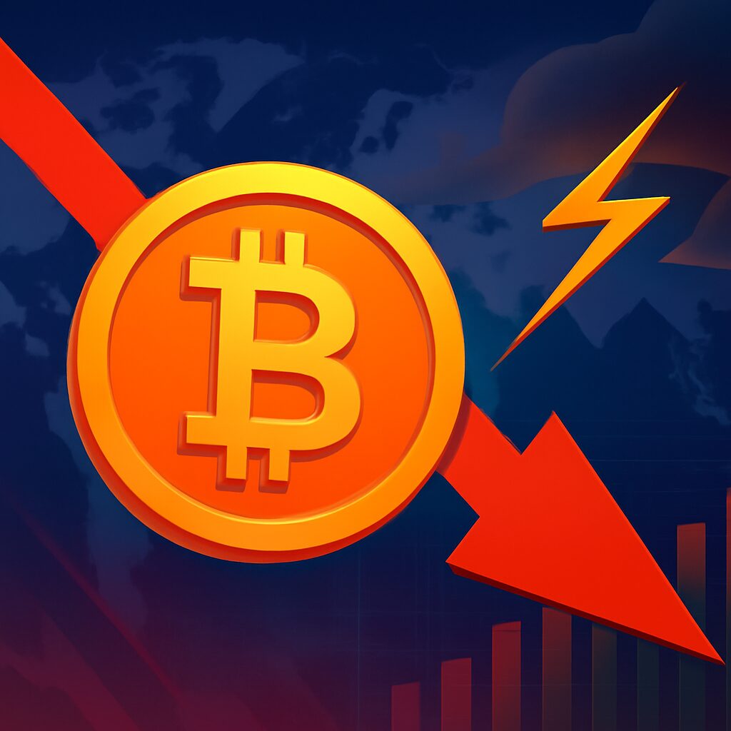 Bitcoin Takes a Hit: Geopolitical Storm Brews in Crypto Markets