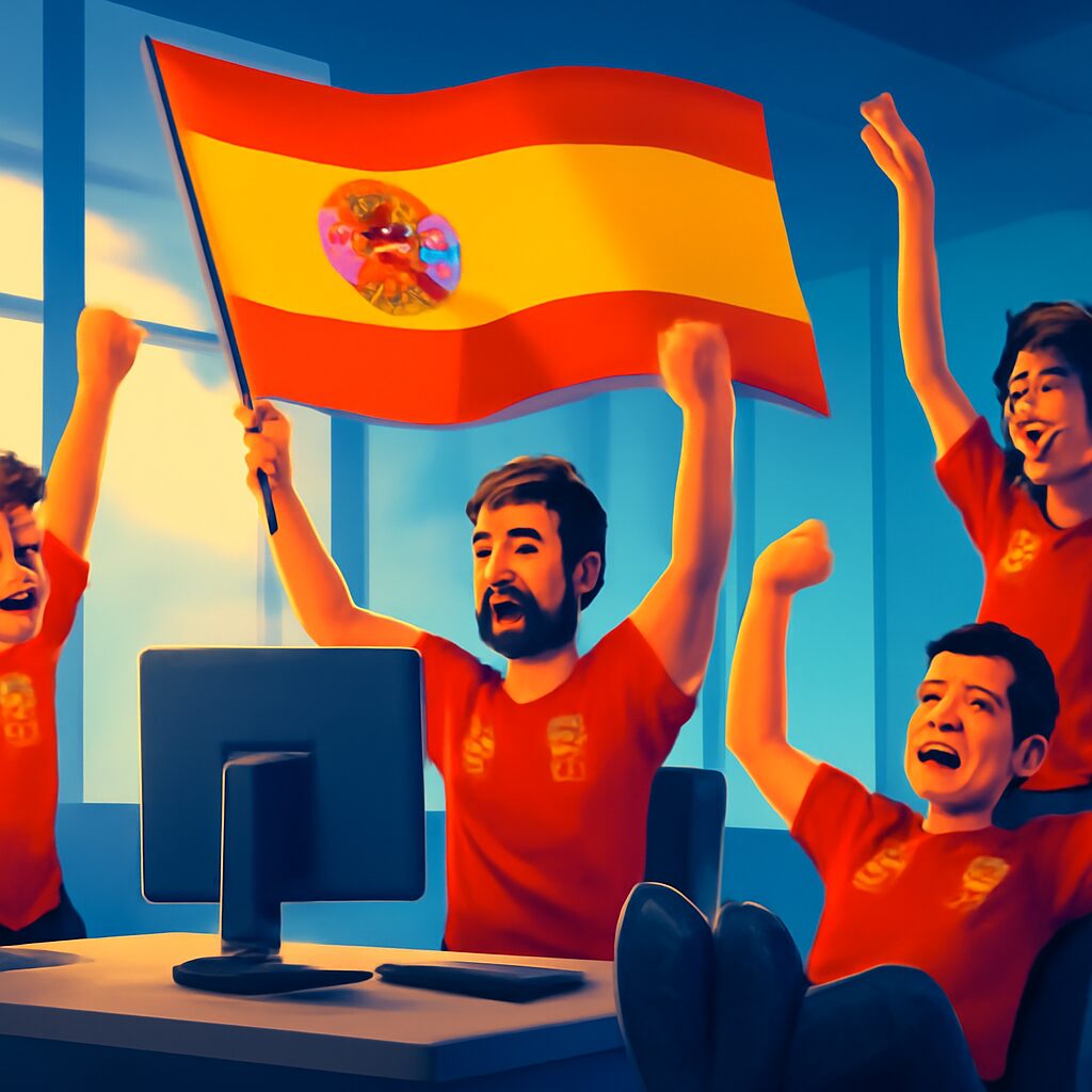 Larian’s Team Celebrates Spain’s World Cup Win: Work? What Work?