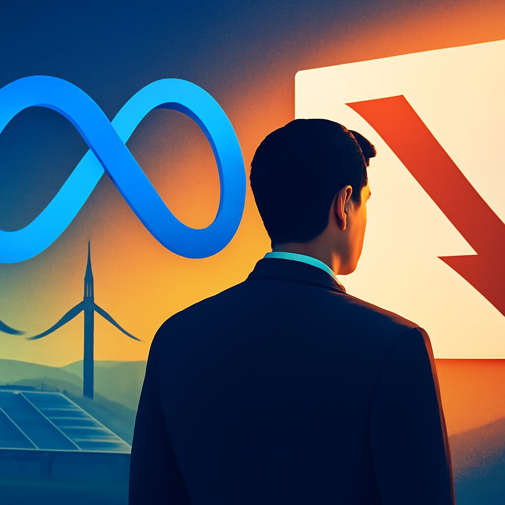 Meta’s Energy Shift: Stepping Back from Renewable Commitments