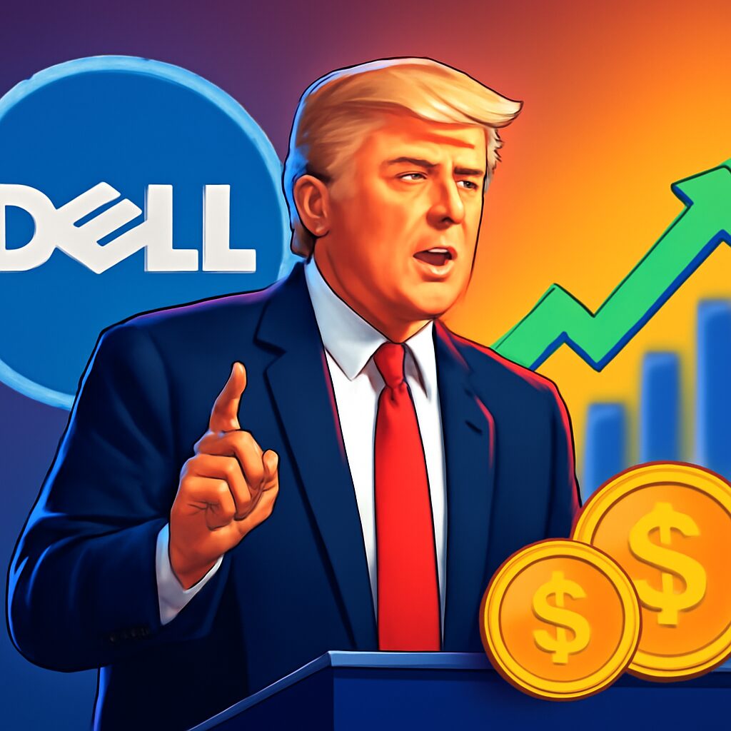 President Trump Tells Everyone to “Buy Dell!” After Bagging Millions in Stock Gains