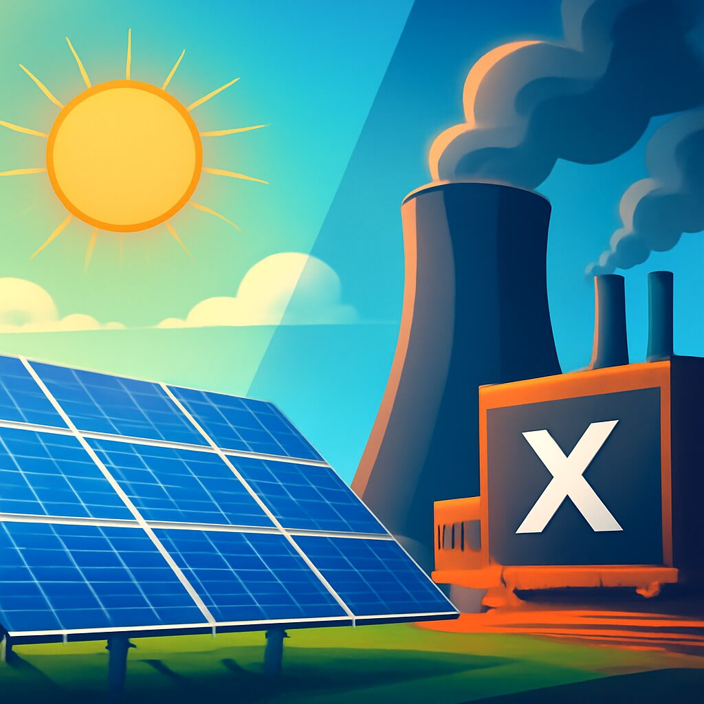 Google’s Solar Power Initiative Challenges xAI’s Controversial Plant
