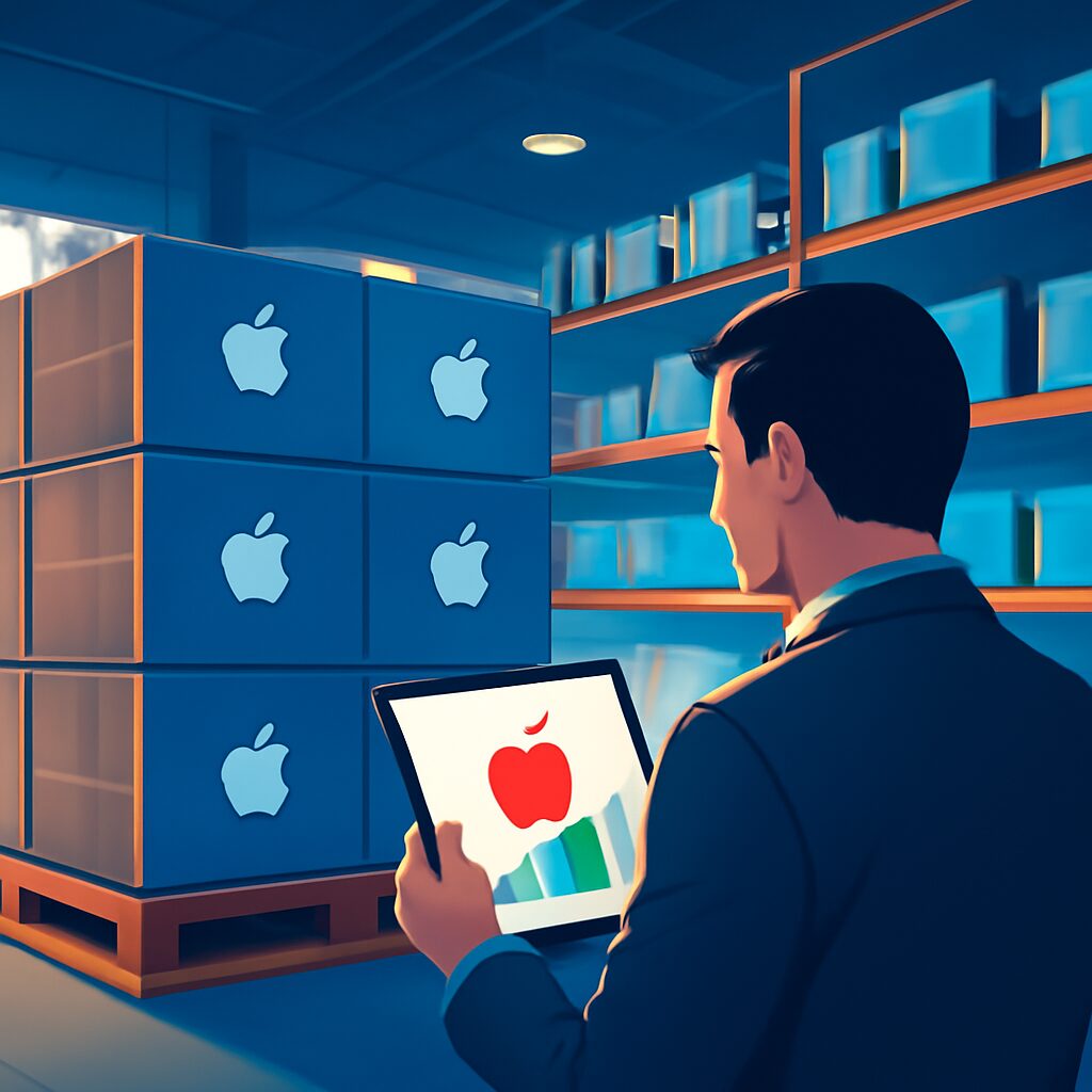 Apple Prepares for Supply Challenges with Massive Inventory Buildup
