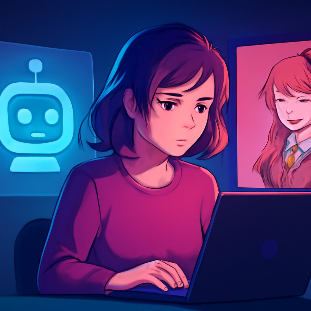The Curious Case of AI-Generated Doki Doki Literature Club Stories