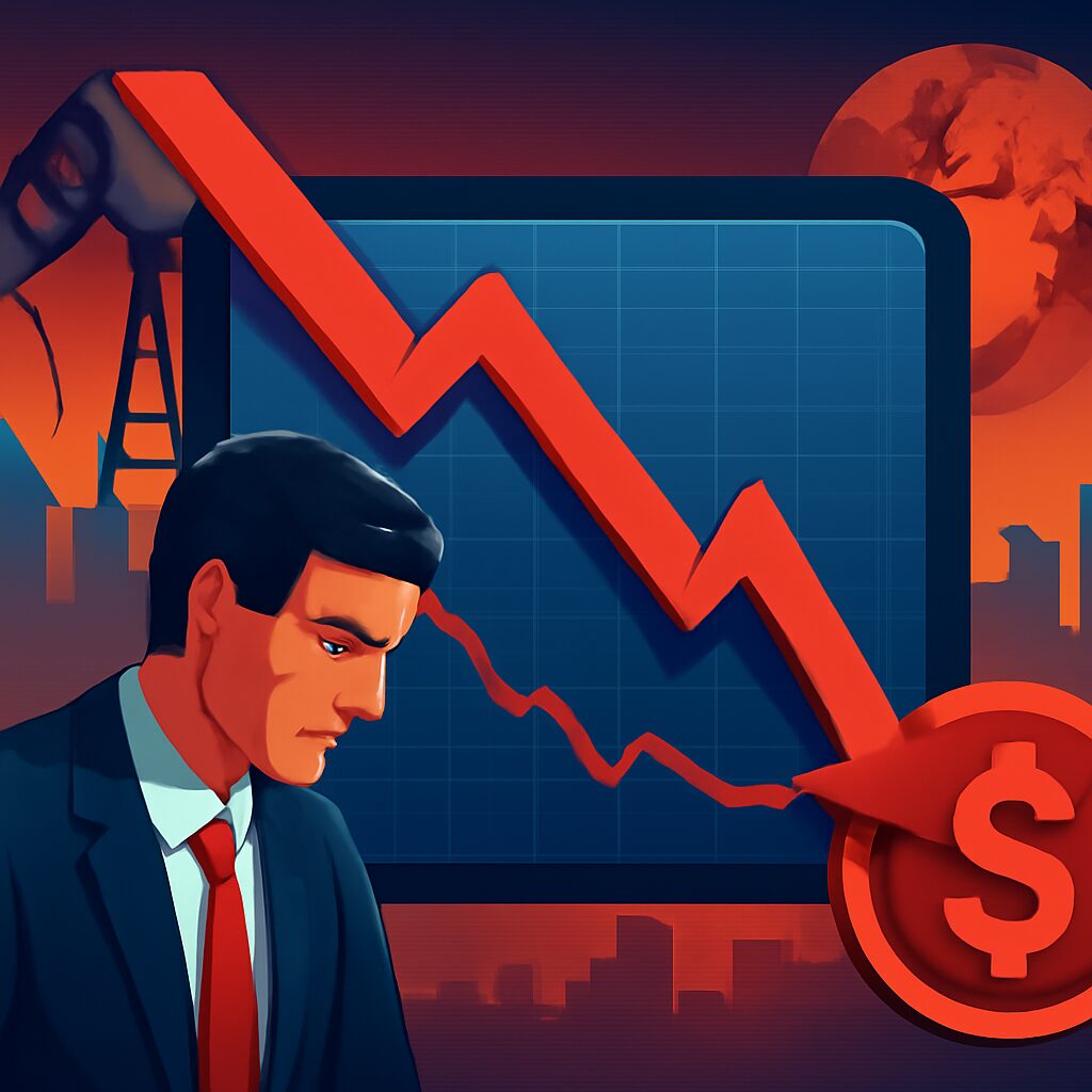 Market Turmoil: PSX Takes a Hit Amid Global Tensions and Rising Oil Prices