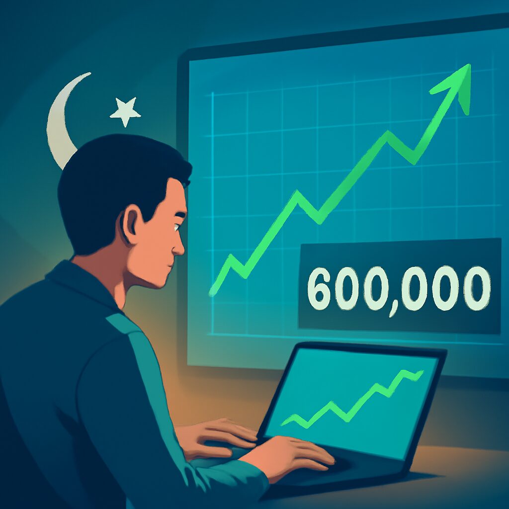 Pakistan’s PSX Investor Surge: Nearly 600,000 and Counting!