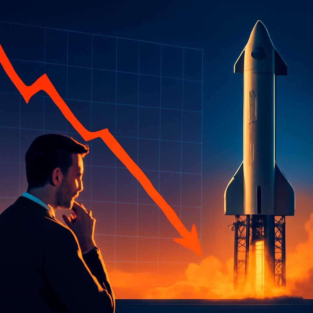 SpaceX Stock Dips Ahead of Major Starship Launch