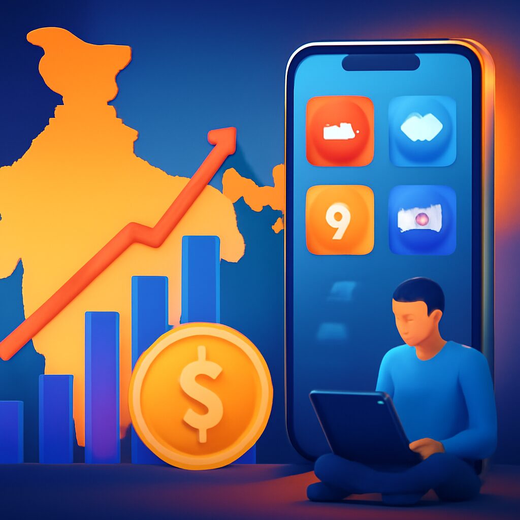 India’s App Market Hits New Heights with $345 Million Revenue in Q2