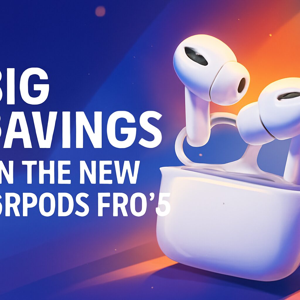 Big Savings on the New AirPods Pro 3 – Grab Them Now!