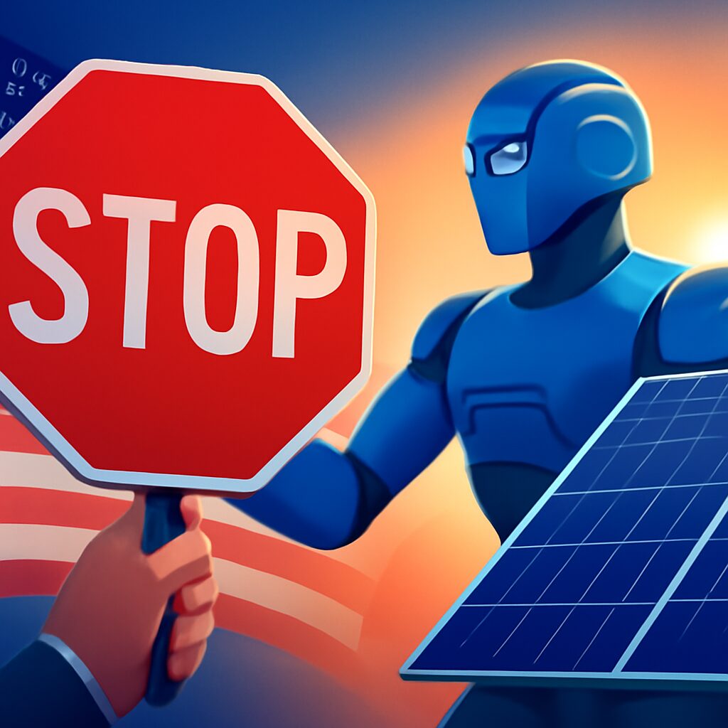 U.S. Government Puts the Brakes on Foreign-Made Robots and Solar Tech