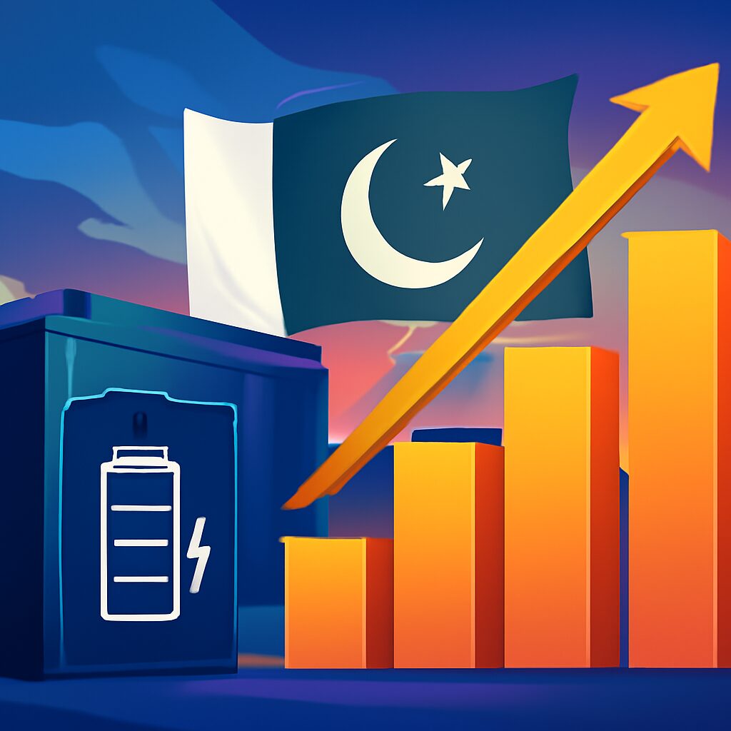Pakistan’s Lithium-Ion Battery Imports Surge to New Heights