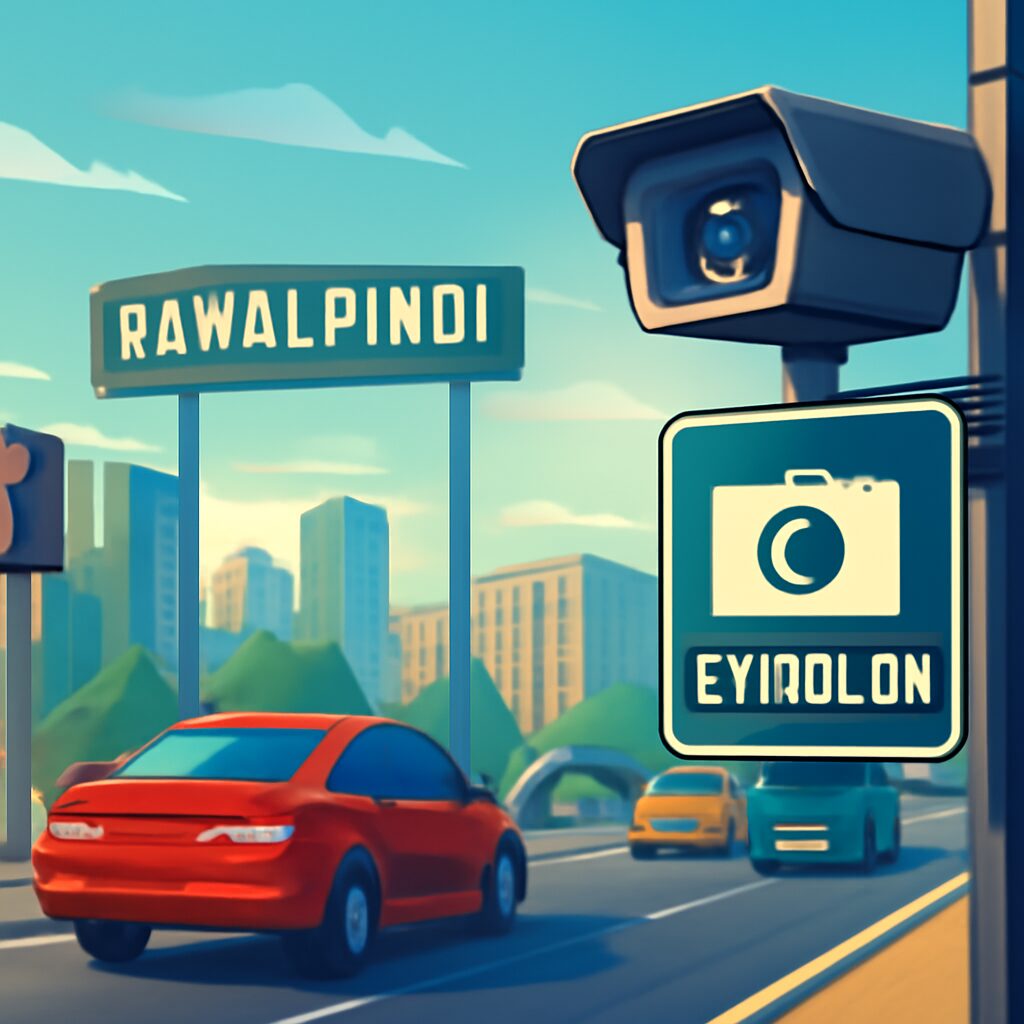 Rawalpindi Boosts Traffic Monitoring with New E-Challan Cameras