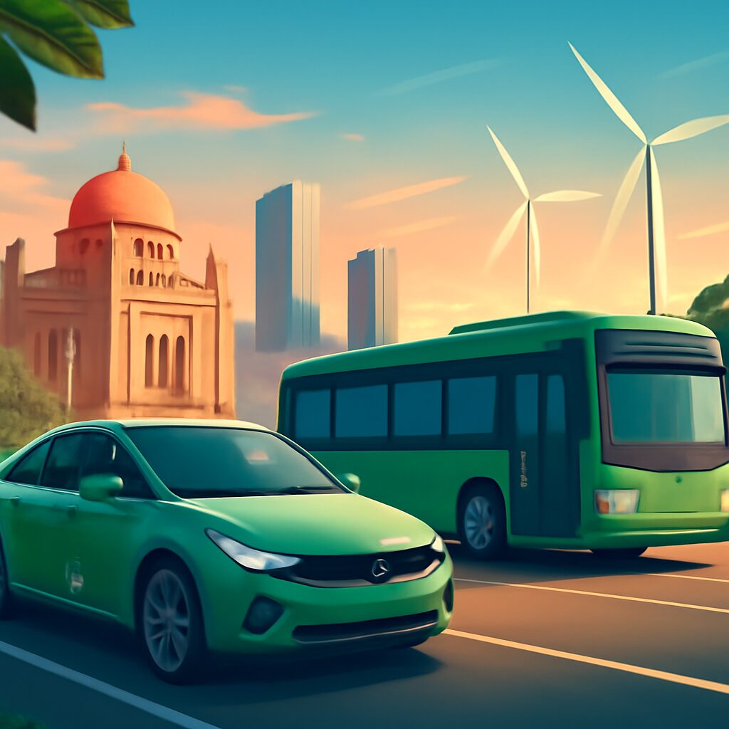 Sindh Welcomes Electric Taxis and New Buses for a Greener Tomorrow