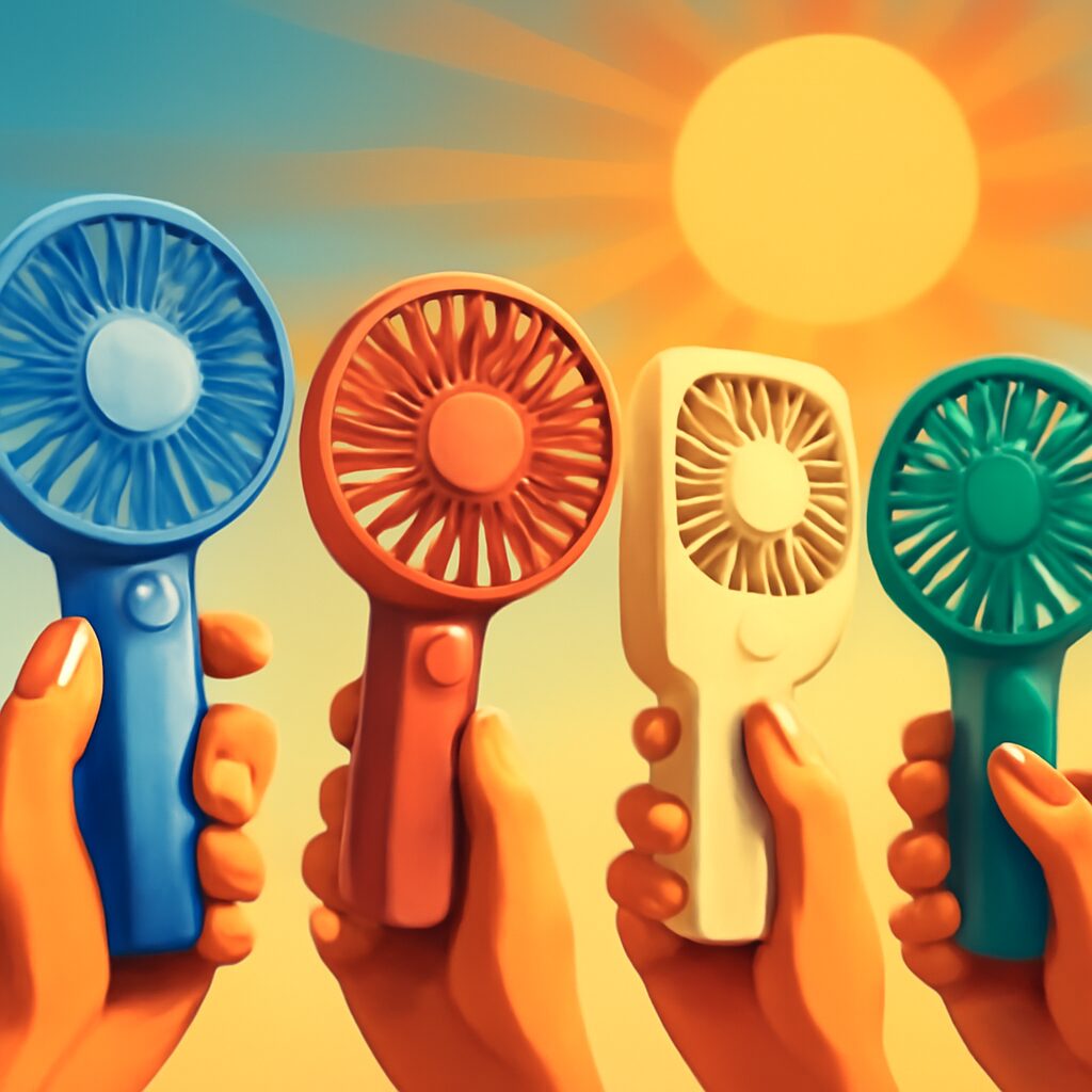 Stay Cool This Summer: The Best Mini Handheld Fans Reviewed