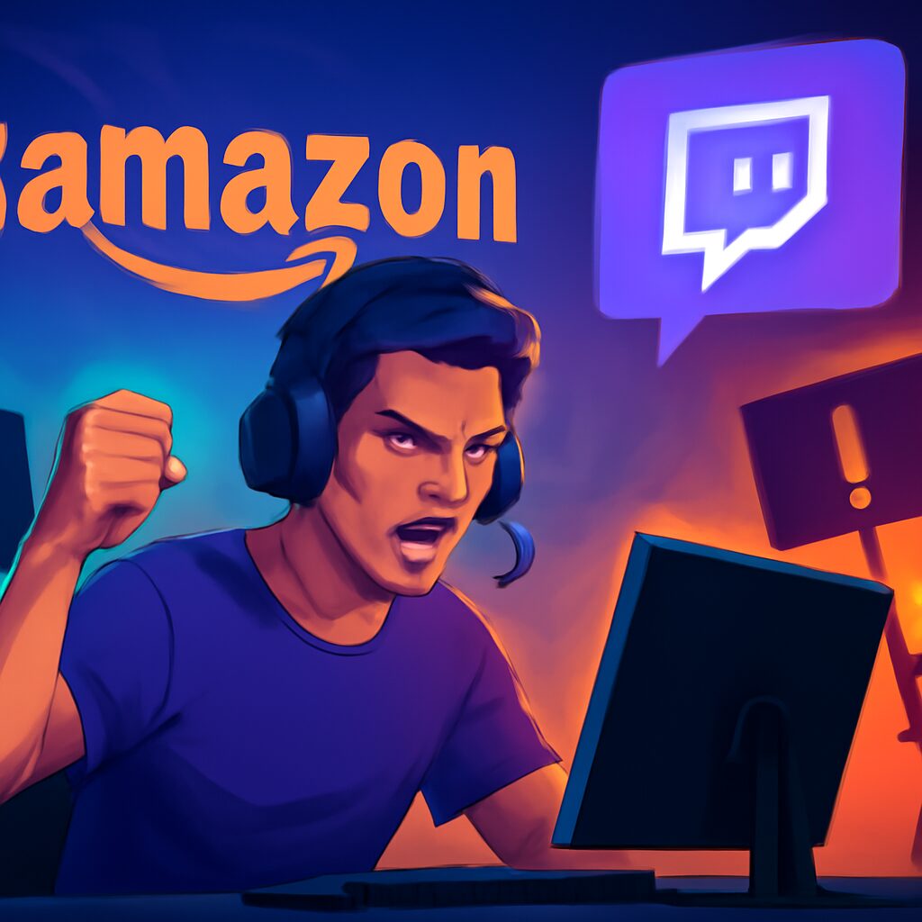 Twitch Sparks Outrage: Streamer Content Used for Amazon AI by Default, Community Fights Back