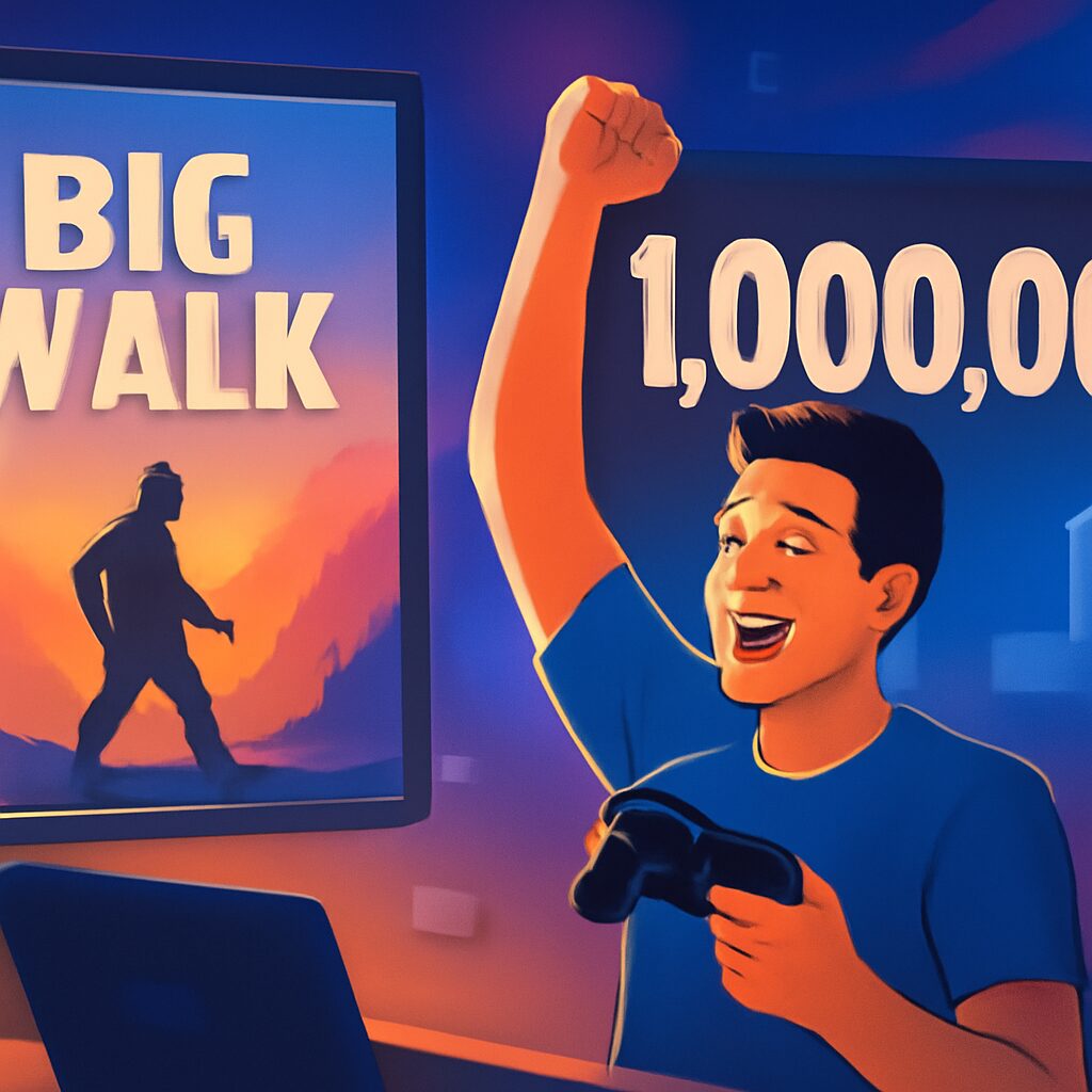 Big Walk Breaks Records with 1 Million Sales in Just One Week!