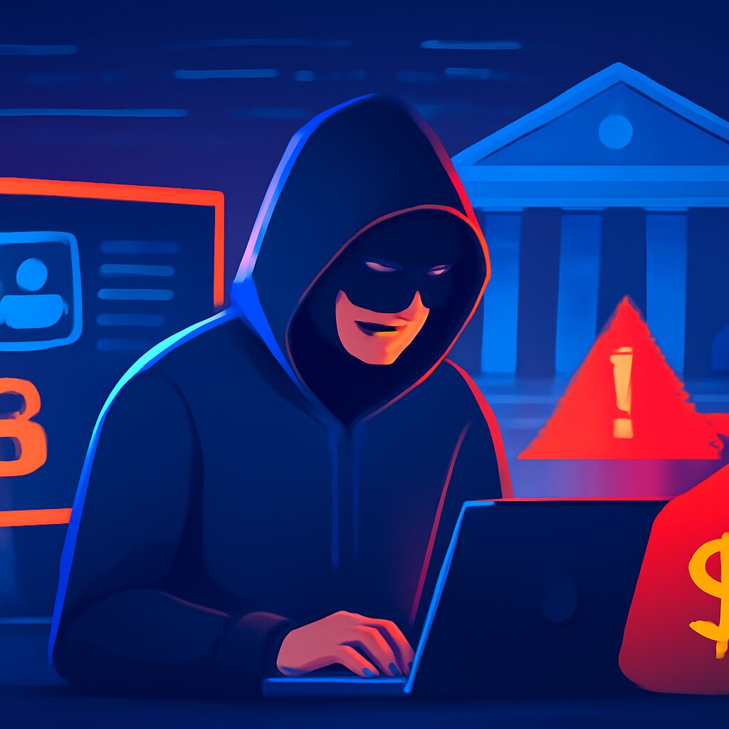 Hackers Target U.S. Financial Firms, Stealing Data and Extorting Victims
