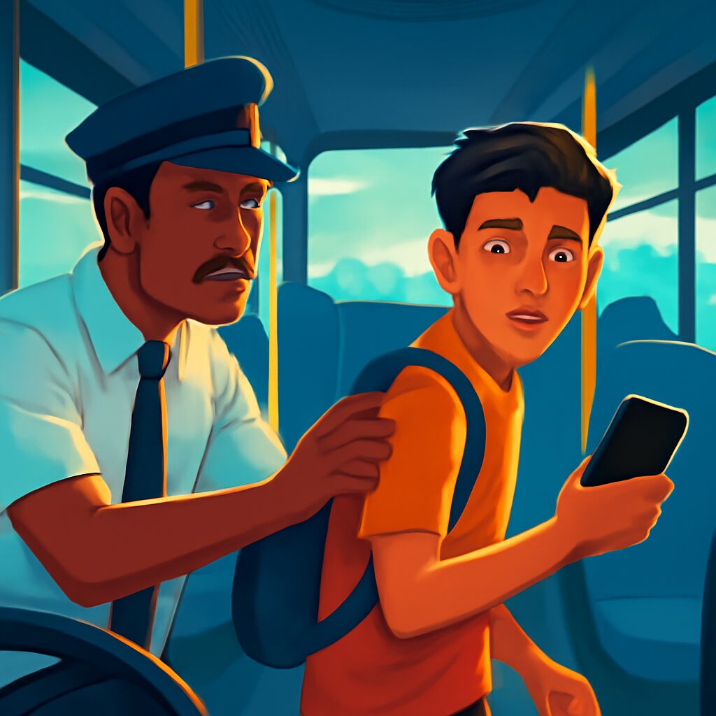 Bus Driver’s Quick Thinking Nabs Phone Thief in Renala Khurd