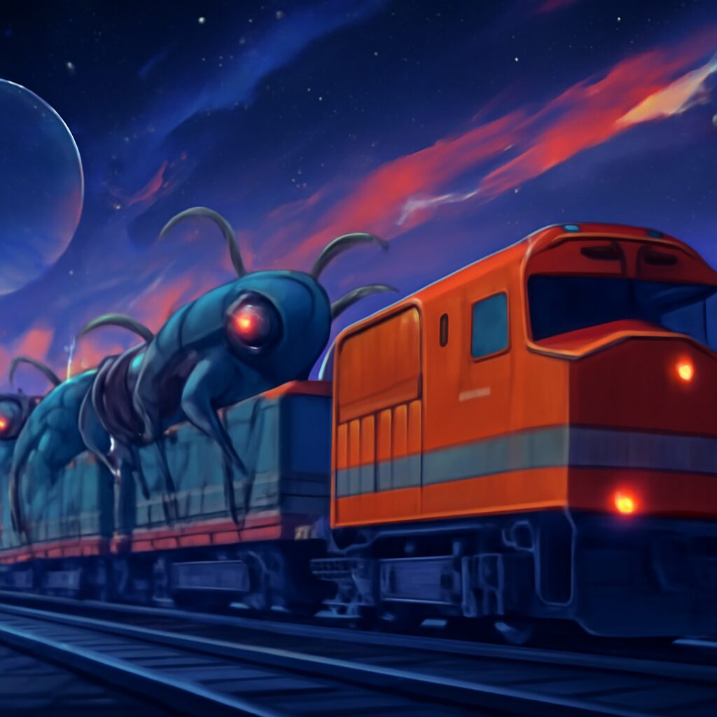 Galactic Cargo, Giant Bugs: PROFITS 2167 Takes Train Sims to Space!