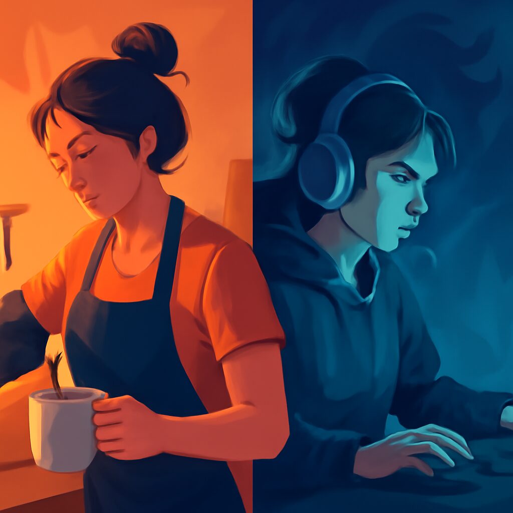 Hips N Noses: Brew Coffee By Day, Battle Nightmares By Night!