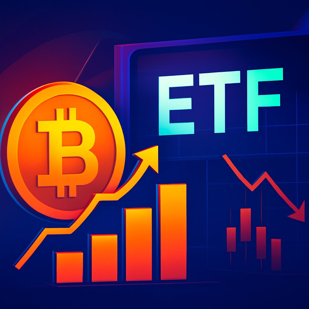 Bitcoin ETFs See Positive Gains in July Despite Late Month Sell-Offs