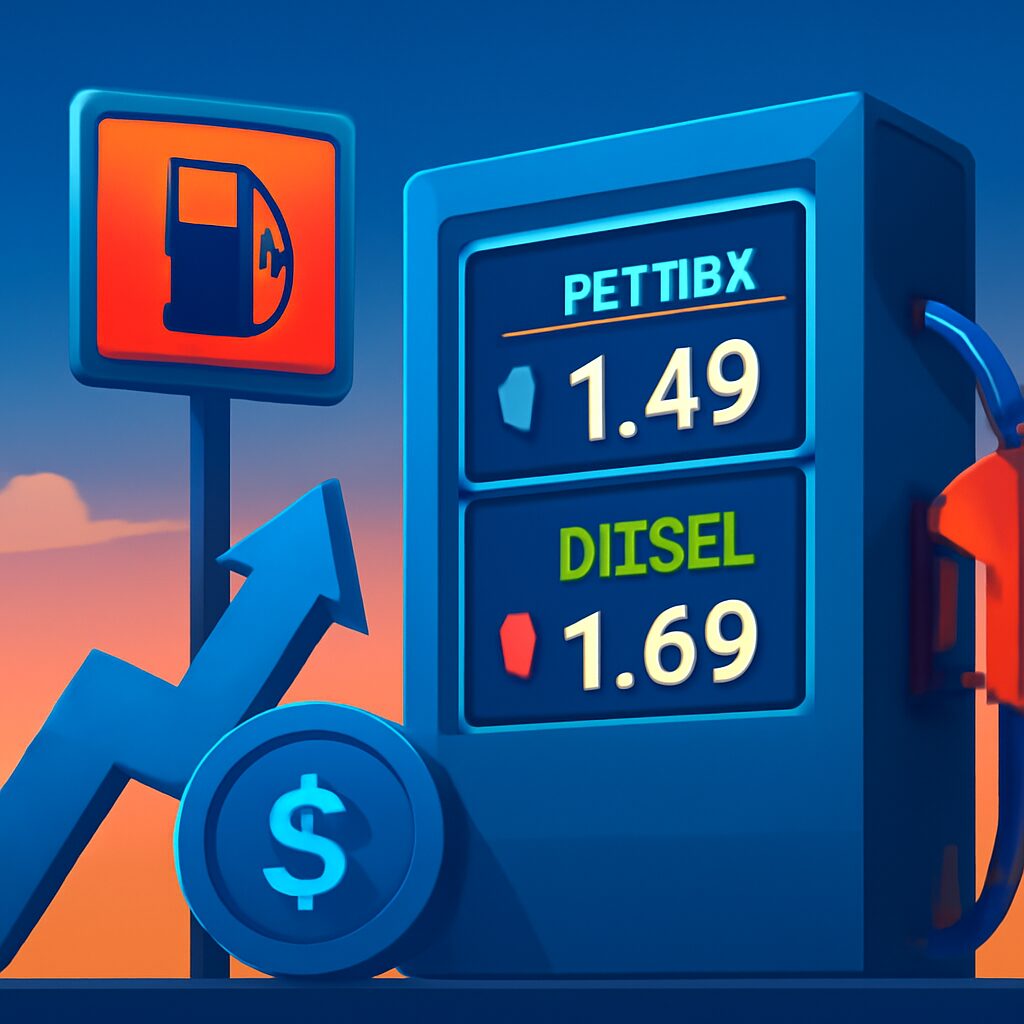 Daily Petrol and Diesel Price Changes Kick In