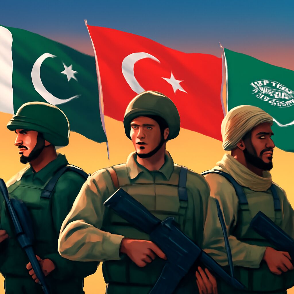 Pakistan, Türkiye, and Saudi Arabia Team Up for Military Drills