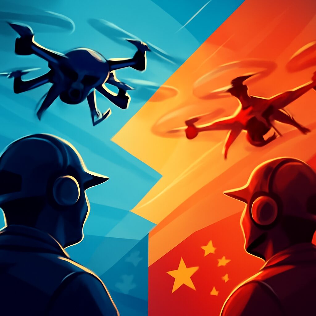The Drone Race: U.S. Restrictions vs. China’s Advantage