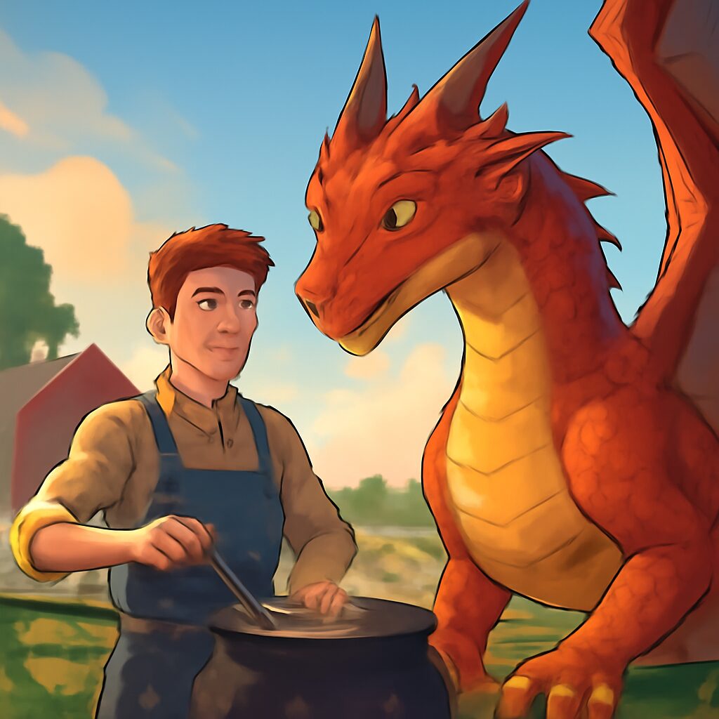 Dragon Shelter: Our First 14 Days with the Farm Sim That Lets You Cook with Dragons!