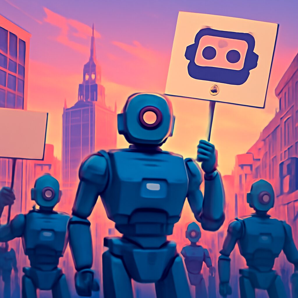Robots Hit the Streets in Warsaw: Are Our AI Overlords Already Protesting for Their Rights?