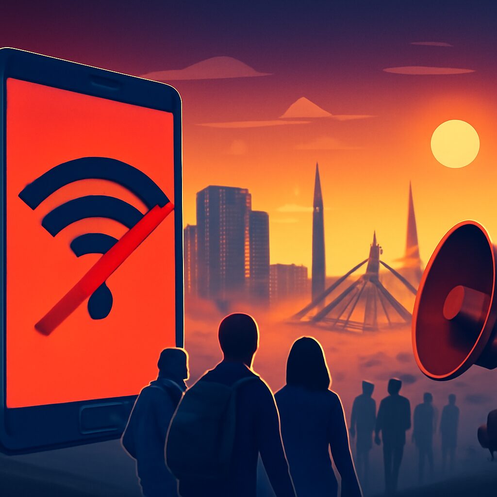Potential Mobile and Internet Shutdown in Islamabad Ahead of Long March