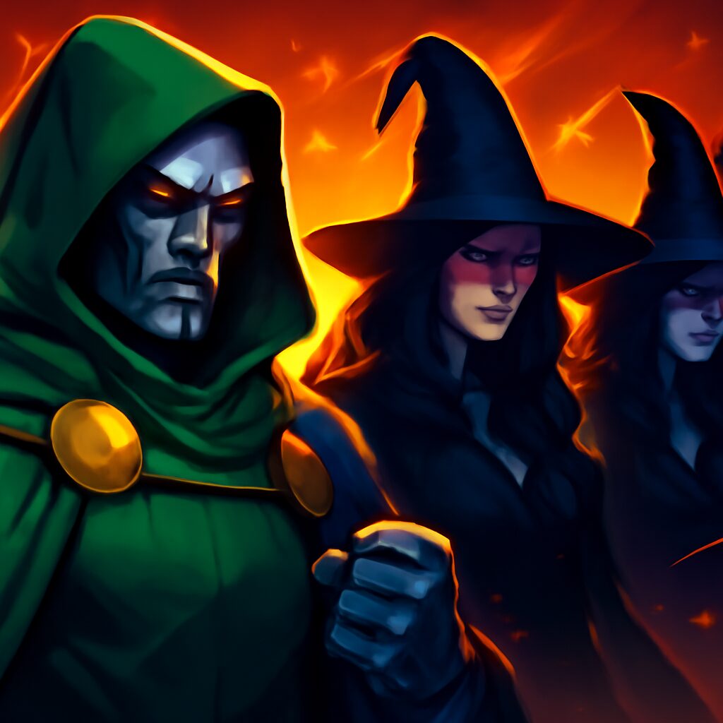 Avengers: Doomsday Poster Unleashes Doctor Doom and Mysterious Witches – Fan Theories Explode!