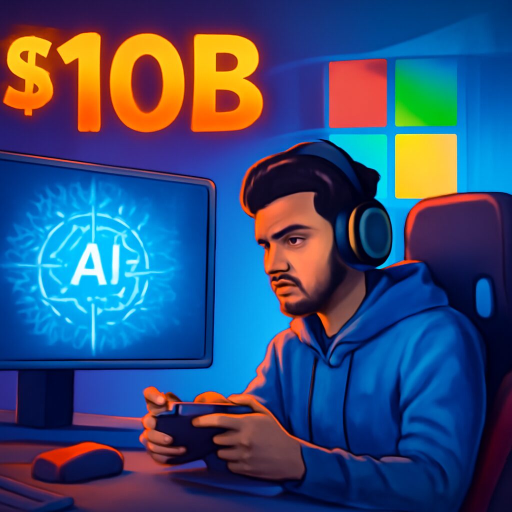 Microsoft’s AI Bet Pays Off Big: What Does $10 Billion from OpenAI Mean for Pakistani Gamers?