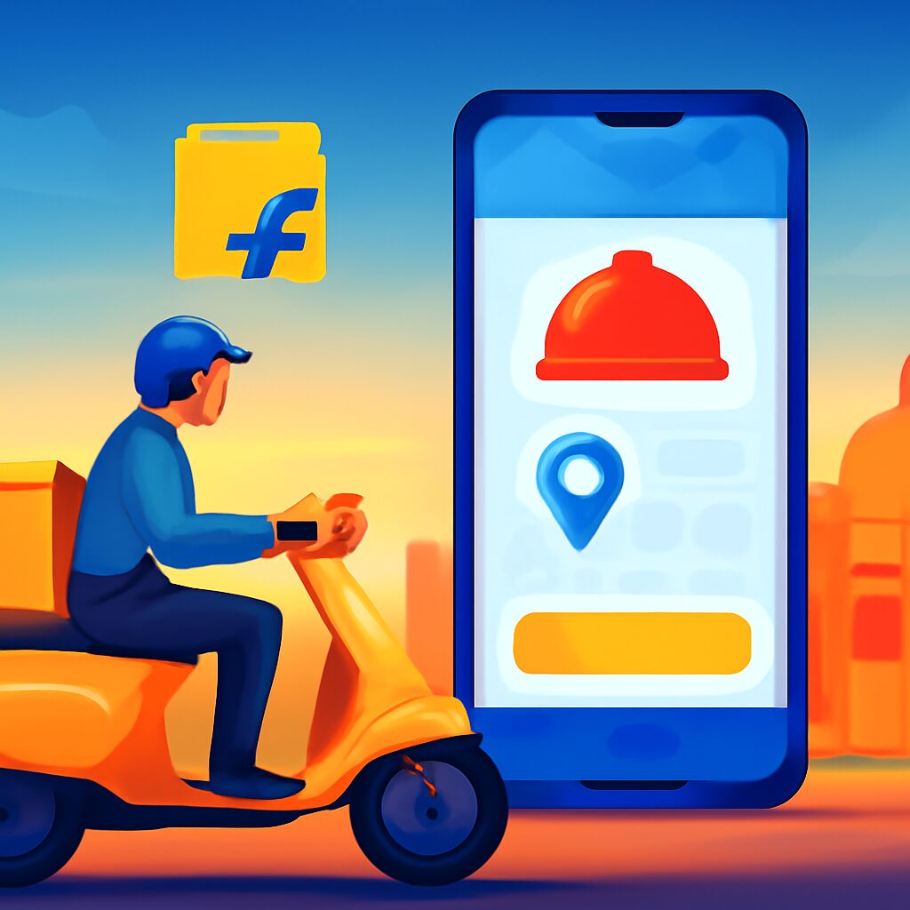 Flipkart Prepares to Launch Food Delivery Service in India
