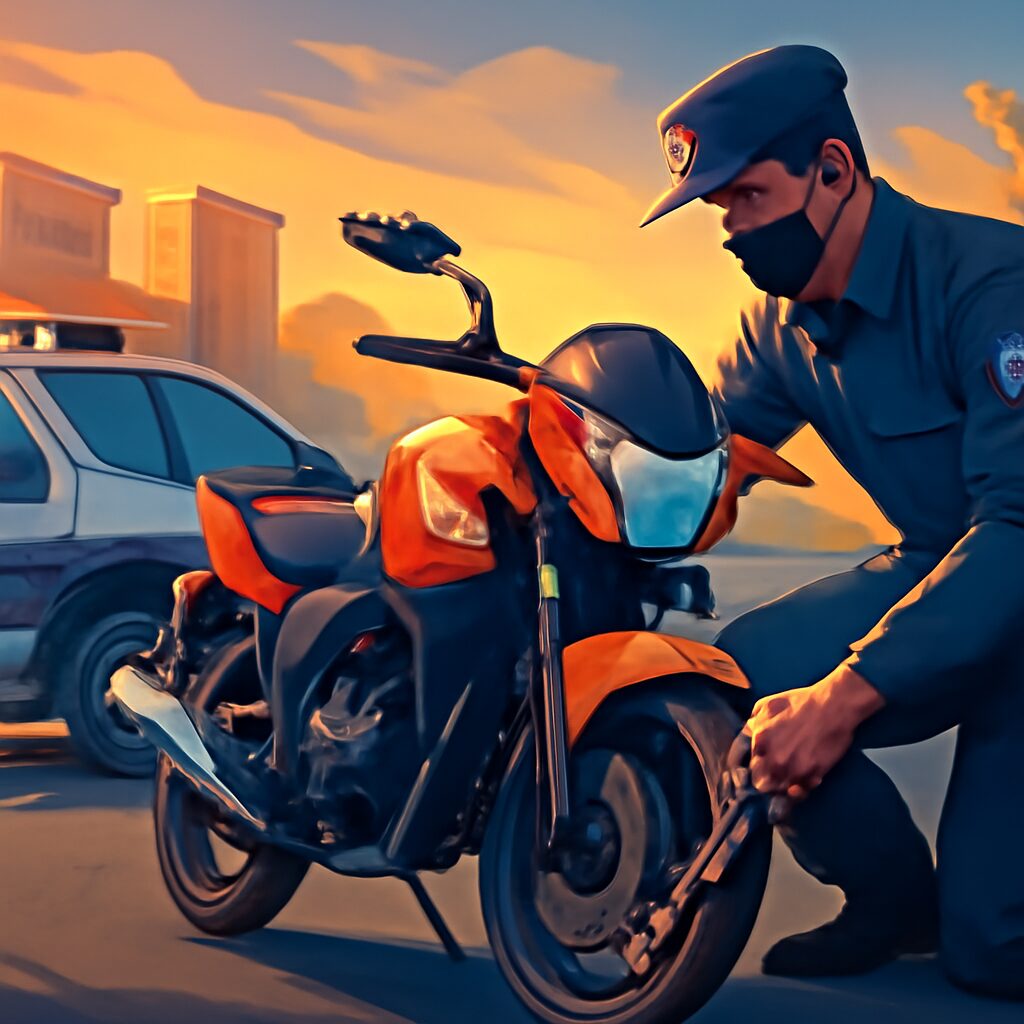 Lahore Traffic Police Takes Action Against Chronic Offender: 113 E-Challans Impound Bike