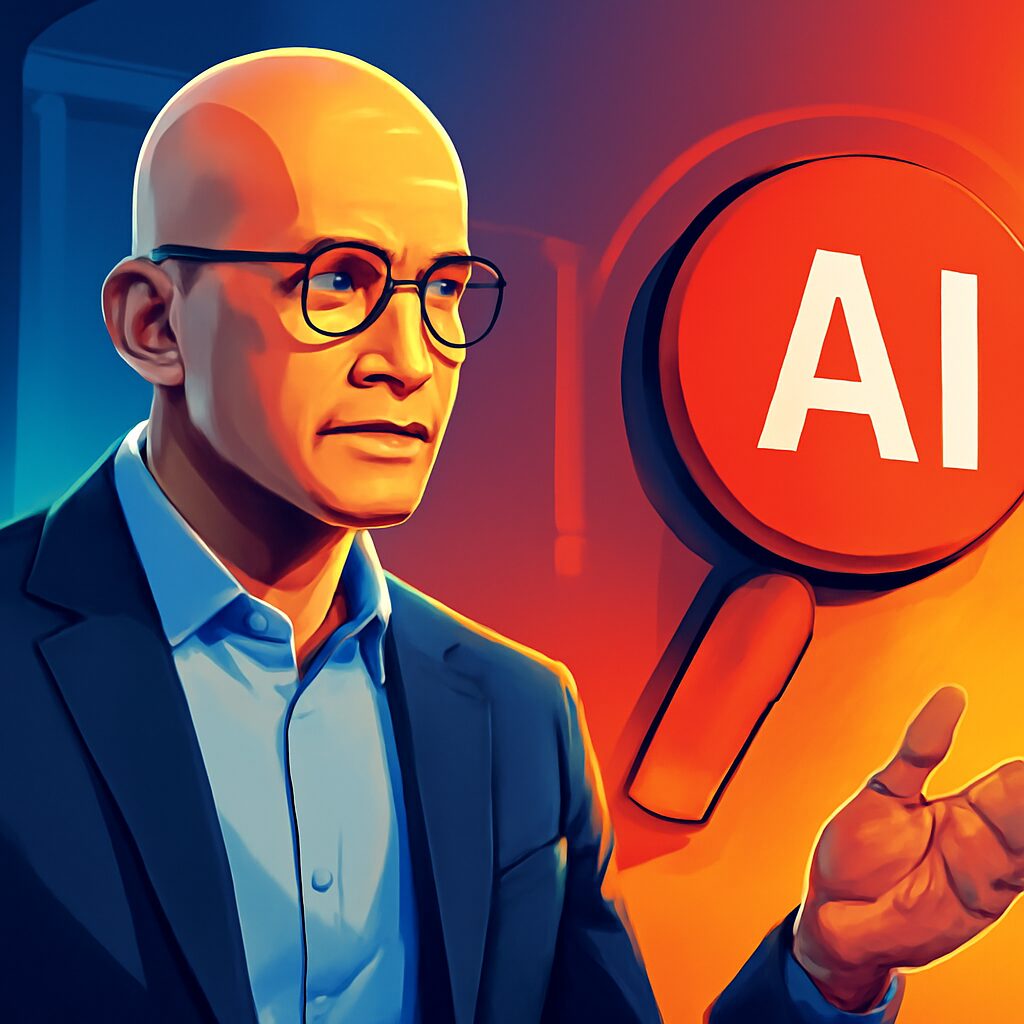 Microsoft CEO Satya Nadella: Time for an ‘Emergency Brake’ on AI!
